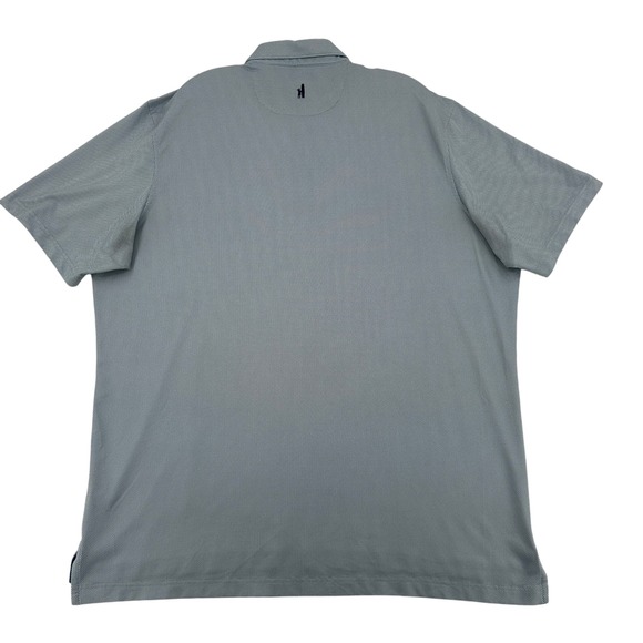 johnnie-O Poe Polo Shirt Golf Lake Blue Performance Lightweight Sports Mens XL - Picture 2 of 8